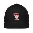 Burger Mascot Closed-Back Trucker Cap