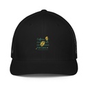 Caffeine Cartoon Closed-Back Trucker Cap