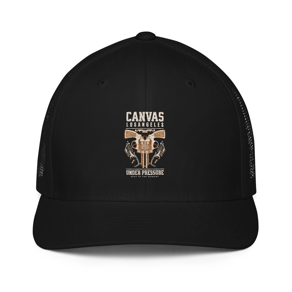 Canvas Los Angeles under pressure Closed-Back Trucker Cap