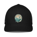 Catch These Waves Shark  Closed-Back Trucker Cap