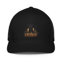 Catzilla - Funny Comic Animal Closed-Back Trucker Cap