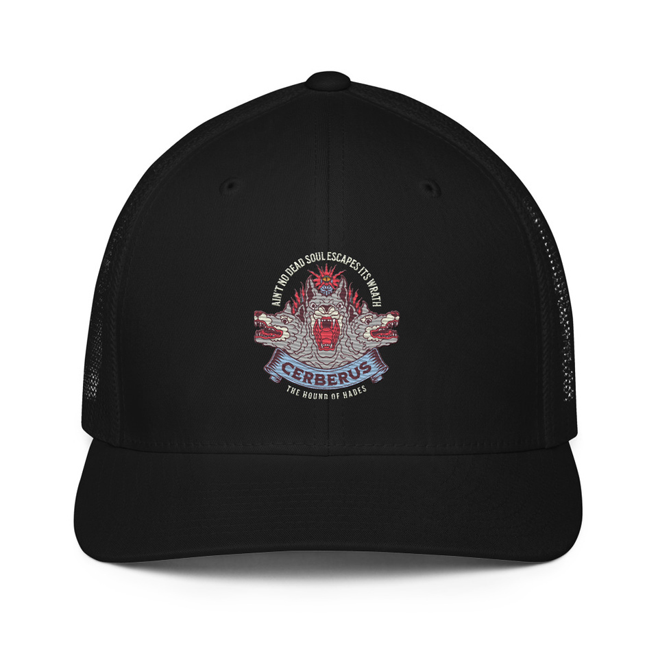 Cerberus - Underworld Dogs Closed-Back Trucker Cap
