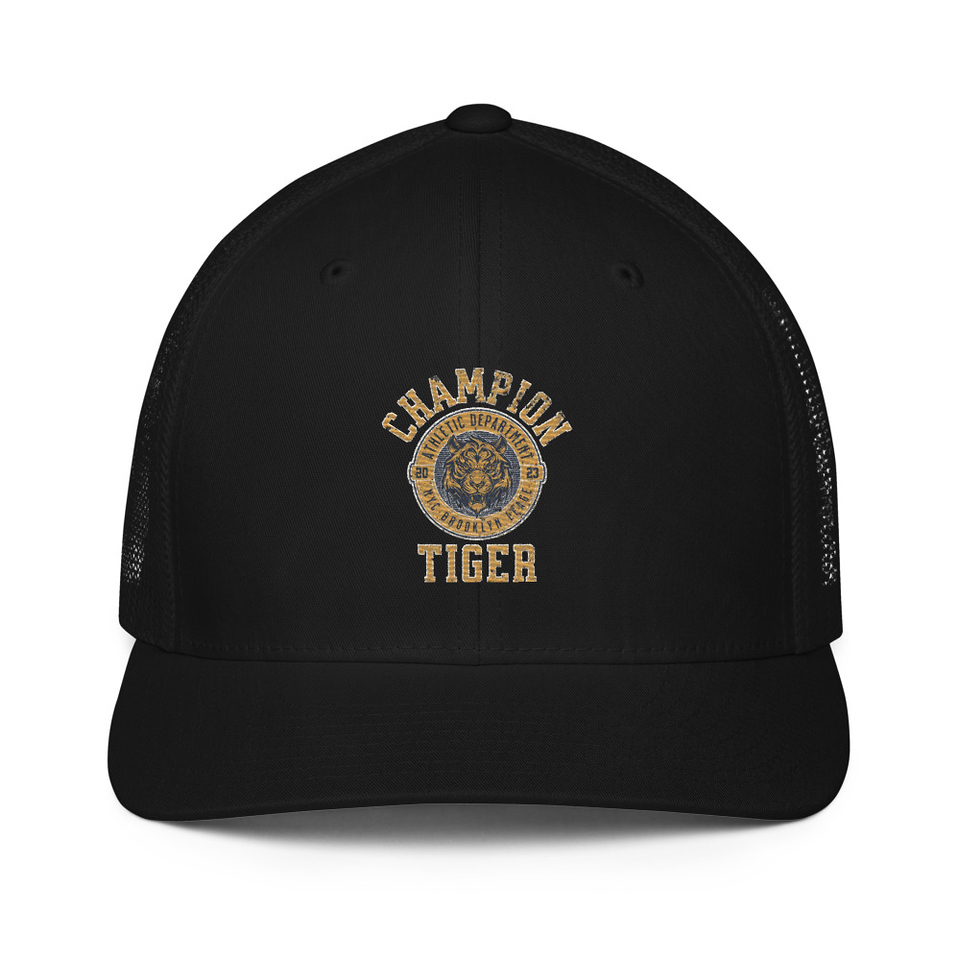 CHAMPION TIGER NYC Closed-Back Trucker Cap