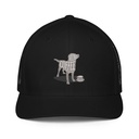 Coffee Dog Closed-Back Trucker Cap