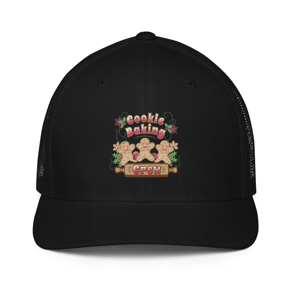 Cookie Baking Crew Closed-Back Trucker Cap