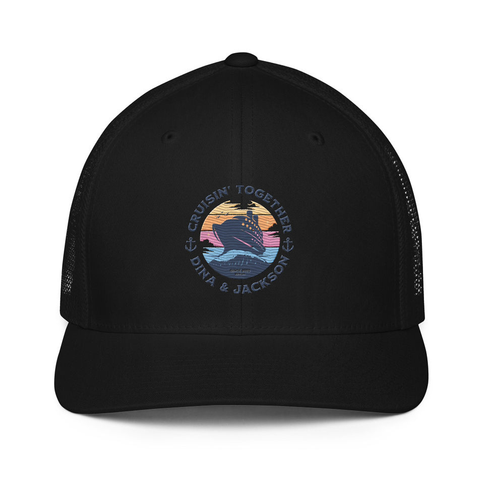 Cruisin' Together - Cruise Ship Closed-Back Trucker Cap