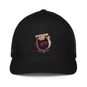 Cyber Cat - Neon Color Closed-Back Trucker Cap