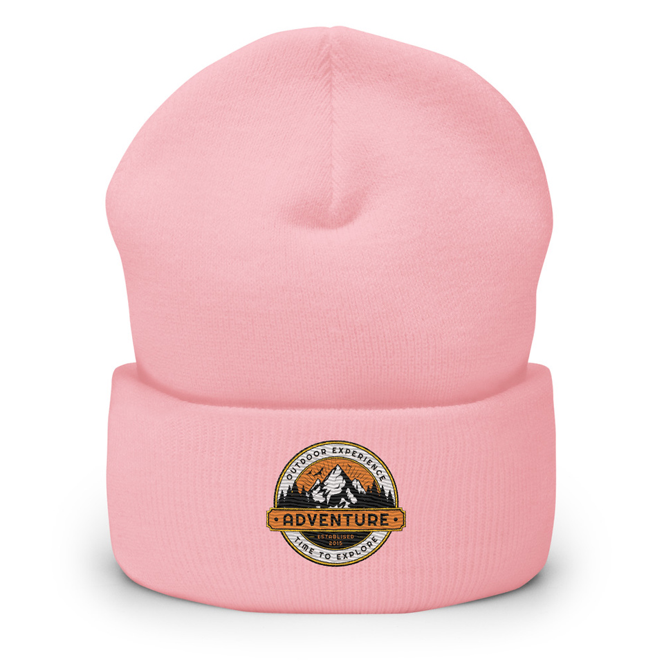Adventure - Outdoor Mountain Cuffed Beanie