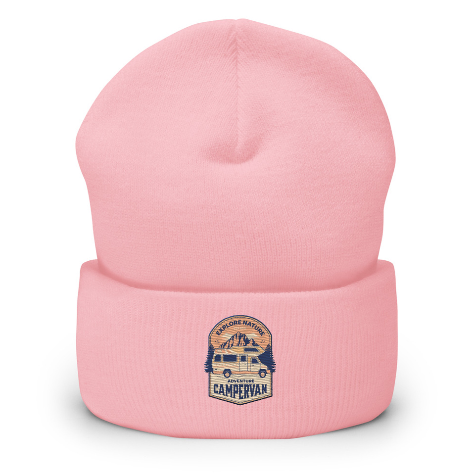 Adventure Campervan - Outdoor Cuffed Beanie