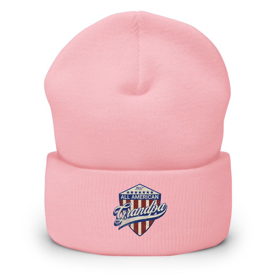 all american grandpa Cuffed Beanie