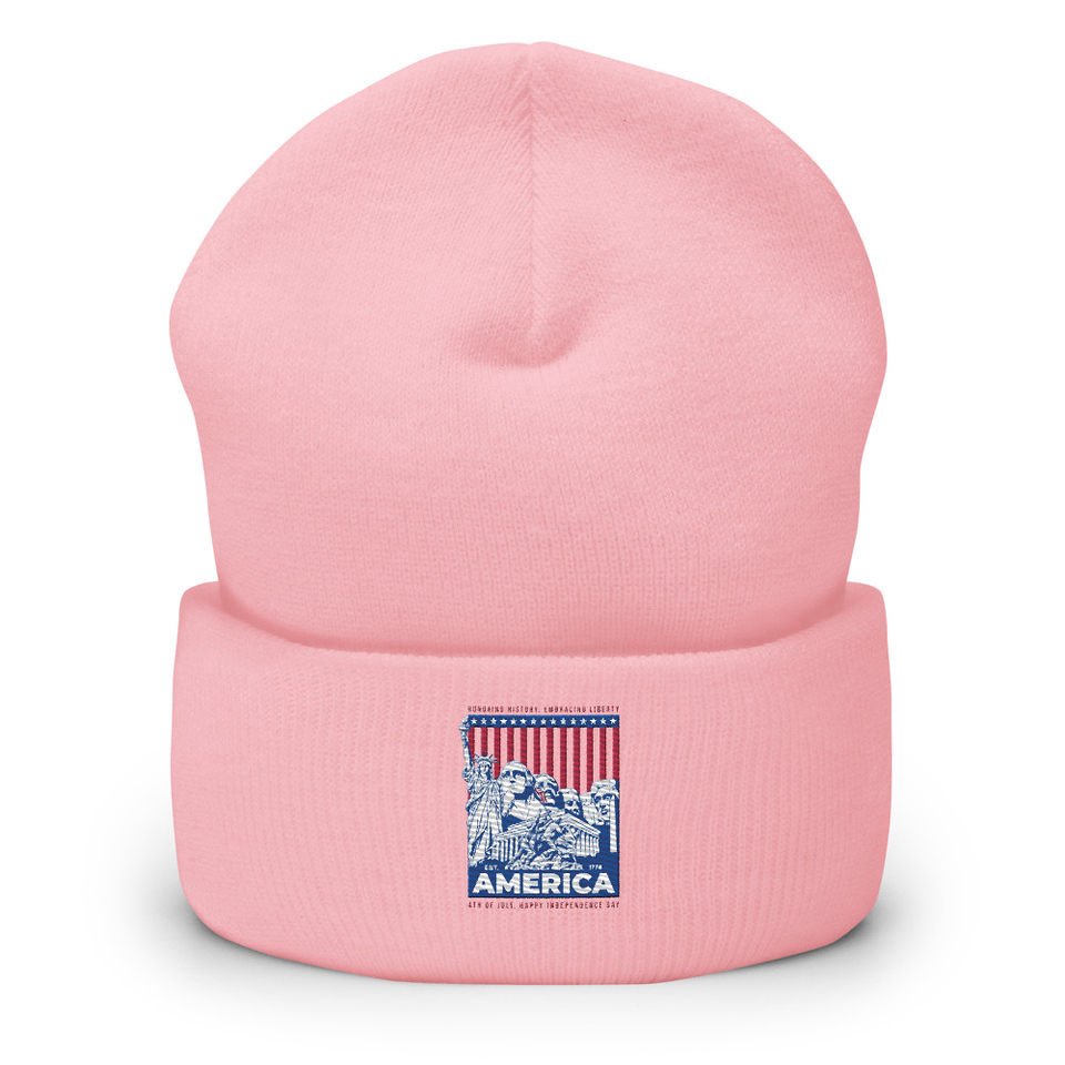 AMERICA (2) Cuffed Beanie
