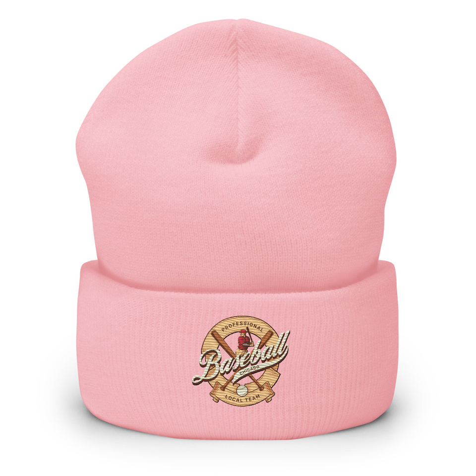 Baseball Team - College Sports Cuffed Beanie