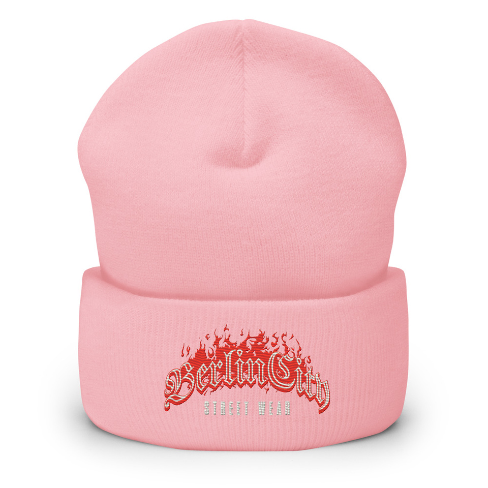 Berlin City Streetwear - Fire Cuffed Beanie