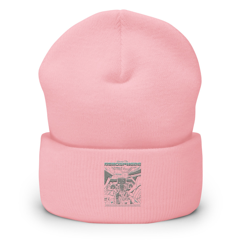 Beyond The Atmosphere Cuffed Beanie