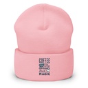 Black Magic Coffee - Simple Cup Cuffed Beanie