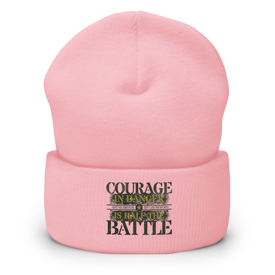 Brave Soldier Cuffed Beanie