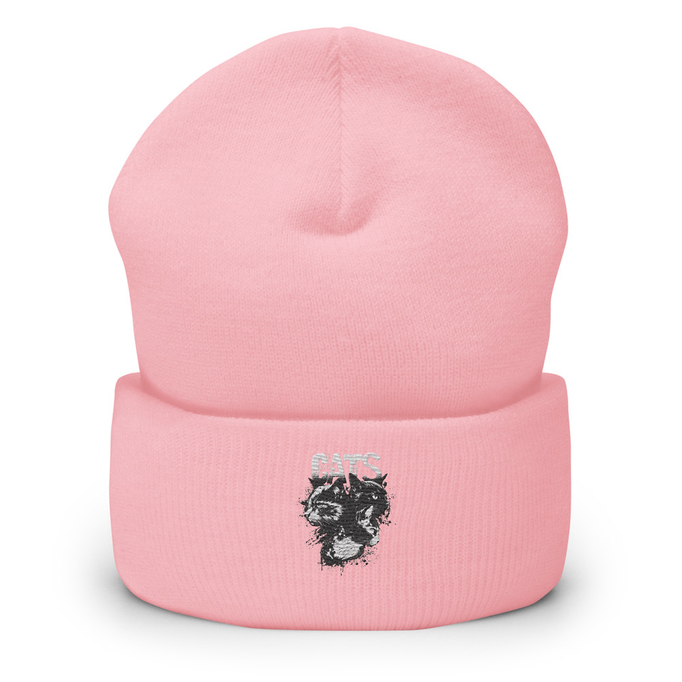 Cats Cuffed Beanie