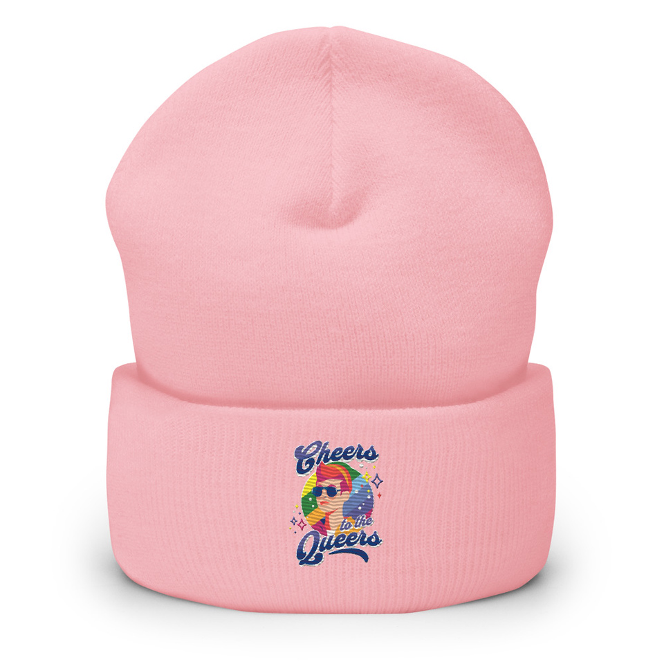 Cheers to the Queers Cuffed Beanie