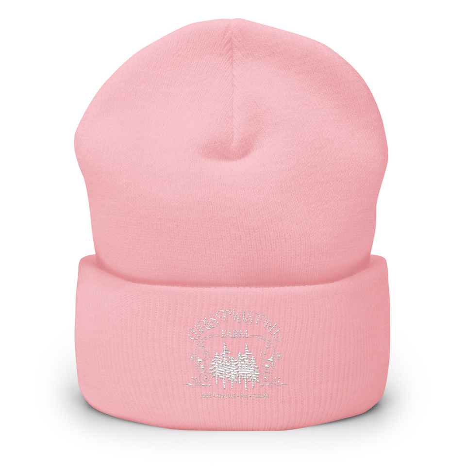 Christmas Tree Farm Cuffed Beanie