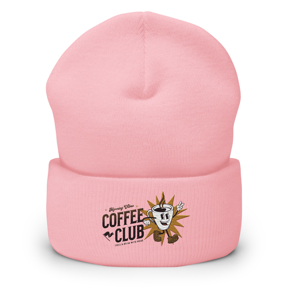 Coffee Club Cuffed Beanie