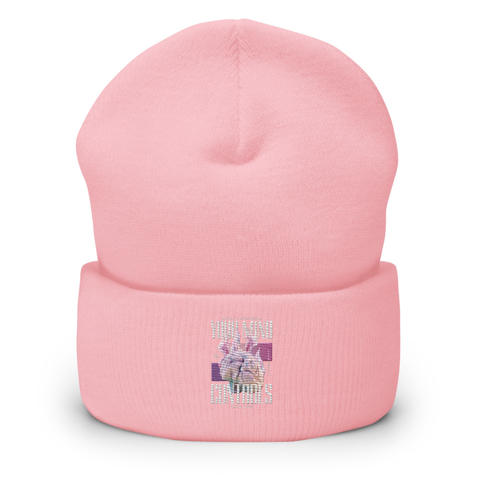 Control your Mind Cuffed Beanie