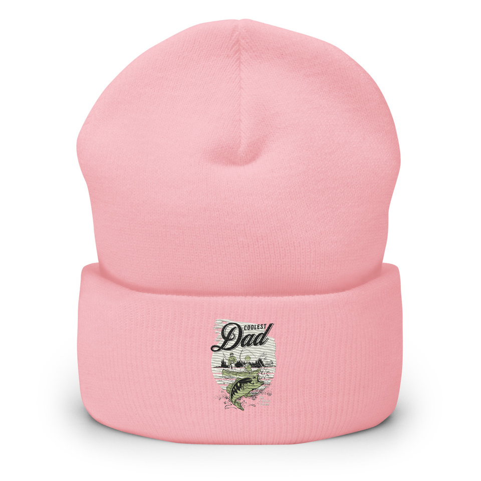 Coolest Dad Cuffed Beanie