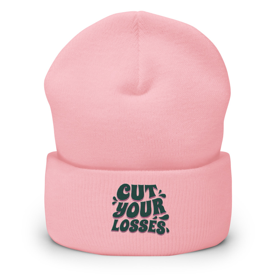 Cut your Losses Cuffed Beanie