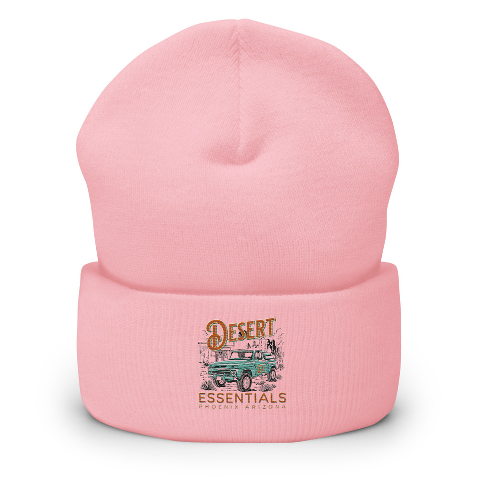 desert Cuffed Beanie