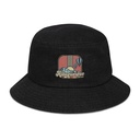Albuquerque - Retro Hot Air Baloon Denim Bucket Hat