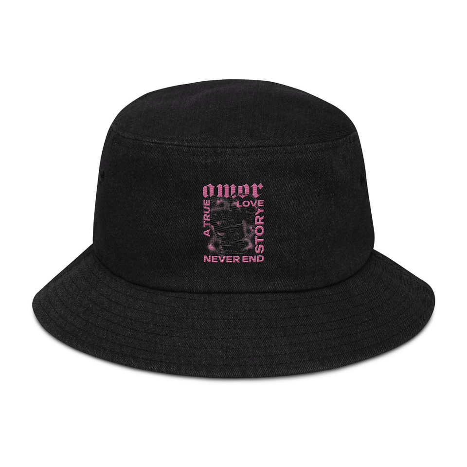 Amor Denim Bucket Hat