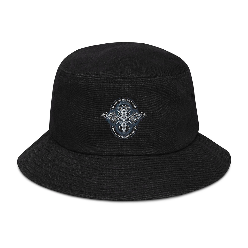 Be Part of the Big Picture - Insect Denim Bucket Hat