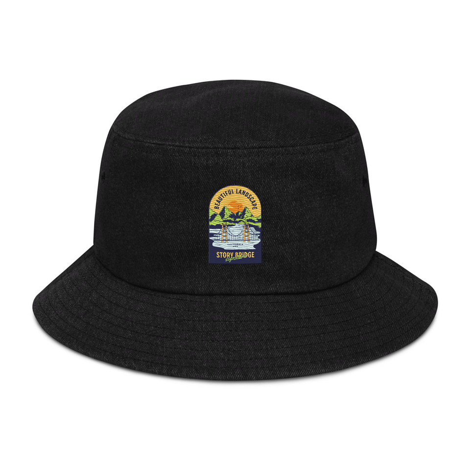 Beautiful Landscape - Outdoor Denim Bucket Hat
