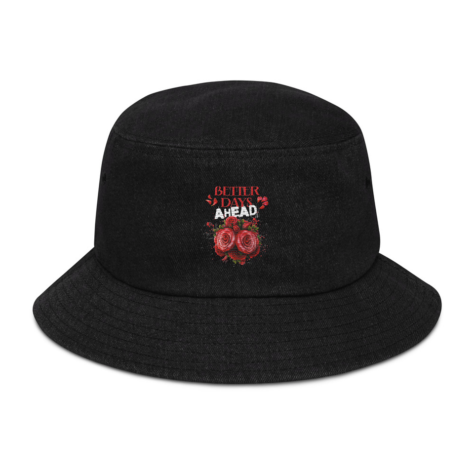 Better Days Ahead Denim Bucket Hat