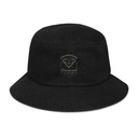 Black Diamonds - Elegant Denim Bucket Hat