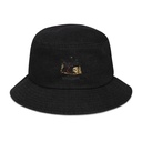Black Sphinx Denim Bucket Hat