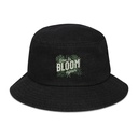 Bloom Again Denim Bucket Hat