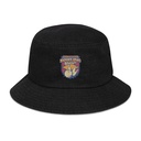 Bowling Championship - Retro Athlectic Sports Denim Bucket Hat