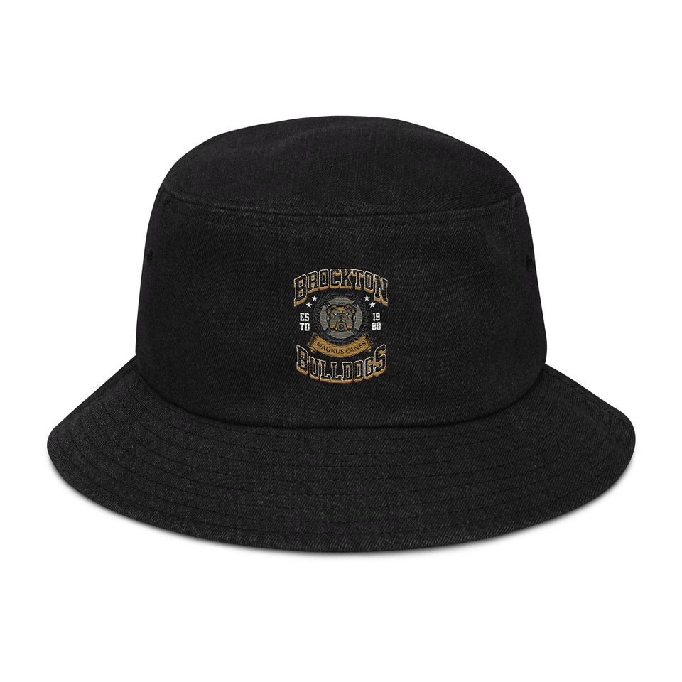 Brockton Bulldogs Denim Bucket Hat