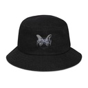Butterfly Denim Bucket Hat