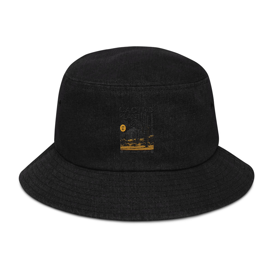Cacus Plant - Desert Denim Bucket Hat
