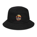 California Beach - Retro Surf Denim Bucket Hat