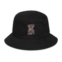 Cats are Astronauts Denim Bucket Hat