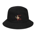 Cats Stealing the Spotlight Denim Bucket Hat