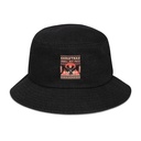 Christmas Shall Not Pass - Flaming Wizard Denim Bucket Hat