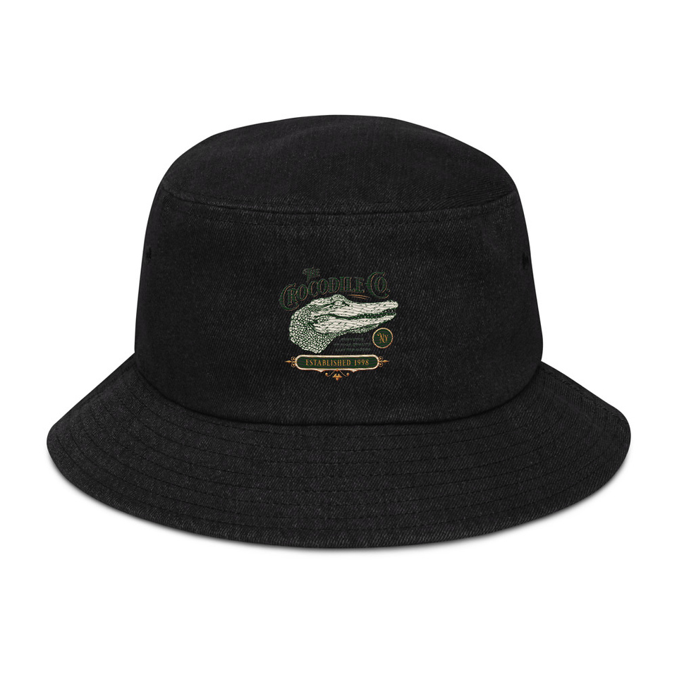 Crocodile Co. - Wild Animal Denim Bucket Hat