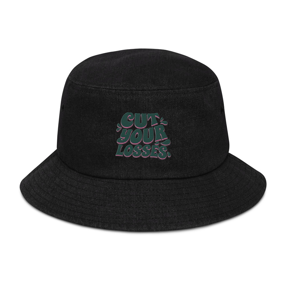 Cut your Losses Denim Bucket Hat