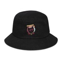 Cyber Cat - Neon Color Denim Bucket Hat