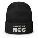 A Hug in a Mug - Funny Cartoon Knit Beanie
