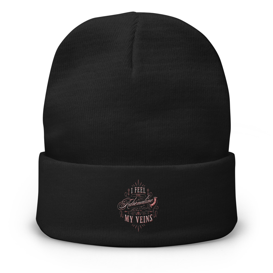 Adrenaline in my Veins - Victorian Knit Beanie