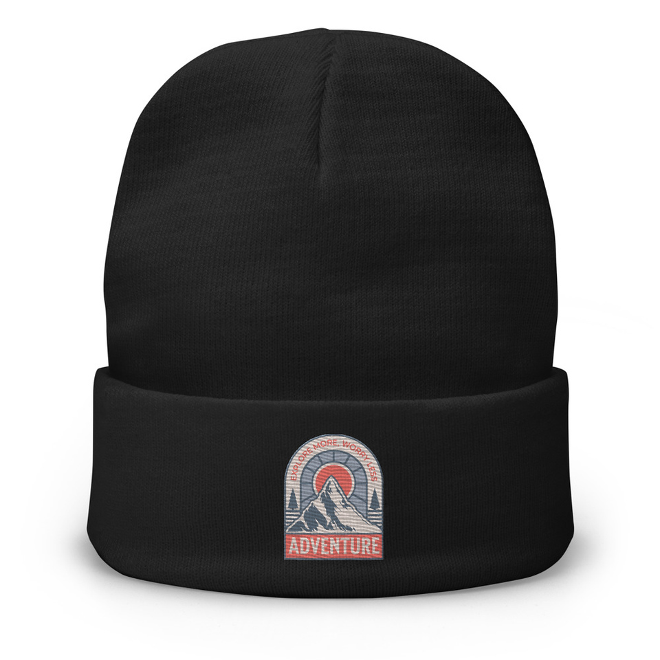 Adventure - Mountain Climbing Knit Beanie